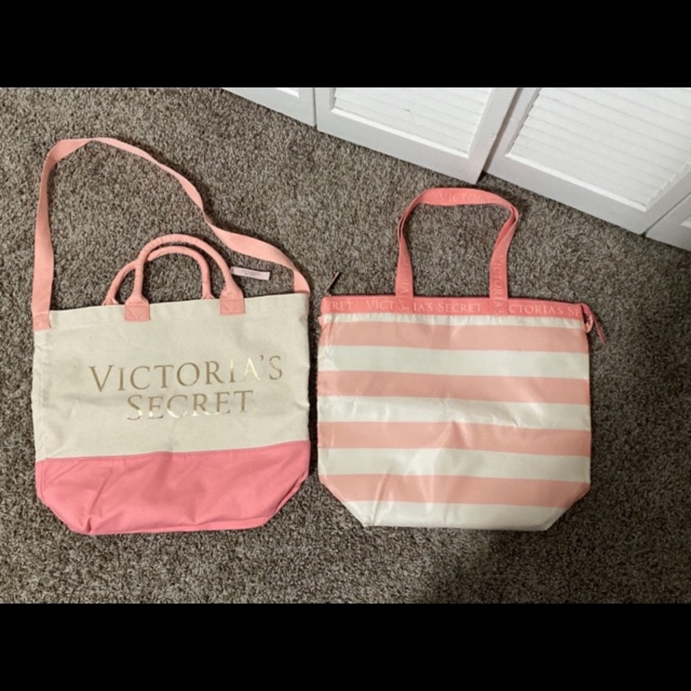 Victoria’s Secret tote bag with cooler insert
